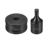 Almencla Outil de Perforation de Rechange, Montage Facile, Haute Résistance, Trous Ronds, Compact, Industriel, Lisse, électrique, Acier 40CR, 0.9 Cm