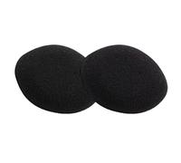 Almencla Paire de Coussinets Casque Mousse d'écouteurs Coussin de Remplacement - Noir - 45mm