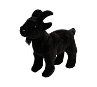 Almencla Peluche Animal, pour Un Couple, Adorable Mouton Réaliste pour Décorer La Maison, à Utiliser Au Lit, en Cadeau D'invité Ou comme Jouet, Noir