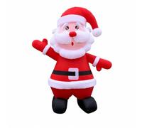 Almencla Père Noël Gonflable Extra Aïeul Noël Gonflable Autogonflant pr Pelse, Entrée, 4Mètres