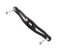 Almencla Poignée de Moulinet de Pêche Légère en Fibre de Carbone avec Conception Monobloc pour Une Prise en Main Confortable et Efficacité Accrue Adaptée pour, Aluminium 8x5mm 105mm