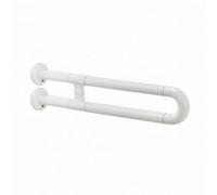 Almencla Poignee Murale pour WC Tube Interieur en Acier Inoxydable 60 Cm Revement Texturé pour une Prise en Main Securisée Supportant un Poids Maximal 200 Kg Pratique pour Espace, A