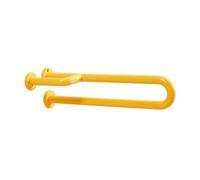 Almencla Poignee Murale pour WC Tube Interieur en Acier Inoxydable 60 Cm Revement Texturé pour une Prise en Main Securisée Supportant un Poids Maximal 200 Kg Pratique pour Espace, Jaune B