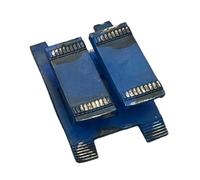 Almencla Pont élévateur Miniature pour Garage, Kit de Maquette D'atelier Automobile, Accessoires de Modélisme, Outil de Réparation, Fabriqué en Résine avec, Bleu