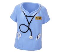 Almencla Porte-stylo pour Infirmière, Porte-stylo Décoratif de Bureau En Résine, Idéal Comme Cadeau pour Une Infirmière Ou Une Décoration Intérieure, Bleu