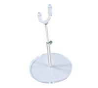 Almencla Présentoir pour Poupées, Construction Robuste en Métal et Polypropylène, Hauteur Réglable, Support pour Accessoires, Base Stable, Design Pratique, Con, 4.5mm