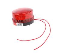 Almencla Remplacement Signal Industriel Alarme d'urgence Indicateur Indicateur Rouge LED Flash Stroboscope Lumière CA 220V LTE-5061 Sécurité avec Vis