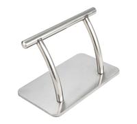 Almencla Repose-pieds Ergonomique pour Fauteuils de Barbier - Un Accessoire élégant pour Votre Salon, Argent