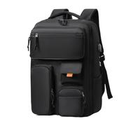 Almencla Sac à Dos de Randonnée, Sac à Dos pour Ordinateur Portable, Sac à Dos Décontracté, Sac à Dos Détachable Au Design Unisexe, Usage Urbain, Noir