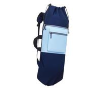 Almencla Sac à Dos de Skateboard Léger, avec Bretelles Réglables, Grand Compartiment de Rangement et Sac de Transport Pliable, Bleu Foncé