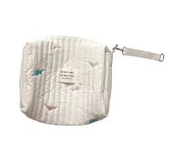 Almencla Sac à Main, Pochette de Rangement Matelassée En Coton, Sac de Rangement Quotidien, Trousse de Toilette, Sac de Poussette, Organisateur pour, dinosaure