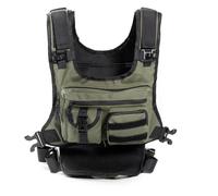 Almencla Sacoche de Poitrine pour L'entraînement en Extérieur, Gilet de Course à Pied, Escalade et Marche.