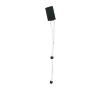 Almencla Sangle de Couvercle Sondeur Sangle Réglable pour Moniteur de Pêche Graphe Élastique Bande en Caoutchouc Chloroprène Spécialement Conçue pour Protectio, Blanc
