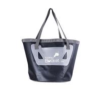 Almencla Seau Pliable, Bassine, Seau d'eau Pliable, Seau de pour Tremper Les Pieds, Récipient à Eau Multifonctionnel pour Le Camping et La Plage, Noir
