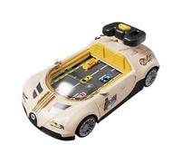 Almencla Simulation Volant Jouet Course Main Jeu Simulation Conduite Jouet Éducatif Fonction Musicale Adapté pour Garçons Filles Enfants 32x12x19cm Cadeau Anni, 399 niveaux