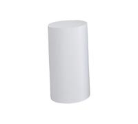Almencla Socle Cylindrique pour Table à Desserts, Housse Ronde pour Pied de Table, en Polyester élastique, Décoratif et Facile à Installer, Convient Aux Tables, S