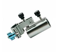 Almencla Support de Canne à Pêche en Alliage d'Aluminium Support avec Vis Sécurisée Ajustable pour Chaise de Pêche et Détachable Rapide Convenant pour Les Passionnés de Pêche 23mm