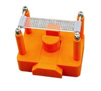 Almencla Support de Maquillage pour Tête de Poupée, Idéal pour La Peinture à La Main, L'application de Maquillage, Le Ponçage et La Teinture. Fabriqué En P, avec Alignement Des Yeux