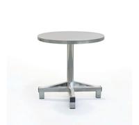Almencla Support de Peinture Rotatif Plateau Tournevisse Colonne Structure en Acier Inoxydable Rotation à 360 Degrés pour Accéder, Diamètre 50cm Hauteur 70cm Plateau Solide