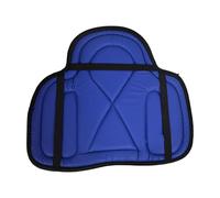 Almencla Tapis de Selle Amortisseur Western Coussin de Siège de Cheval Protection de Harnais Fixation par Sangles Élastiques Adapté pour L'Équitation de Loisir, Bleu