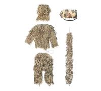 Almencla Tenue de pour Enfants, Jeu de Guerre, Jungle, Marron 110~140 CM