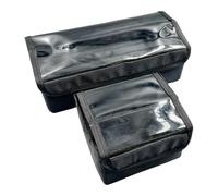 Almencla Trousse de Maquillage, Trousse de Professionnelle et Légère, avec Compartiments, Organisateur de Maquillage, 1 Grand, 1 Petit