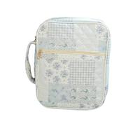 Almencla Trousse de Toilette Matelassée, Accessoire de Salle de Bain Tendance pour Femmes, Trousse de Toilette Portable, Blocage de La Lumière Bleue