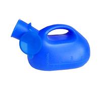 Almencla Urinoir Portable de pour Femmes et Hommes, Les hommes utilisent du bleu 2000ml avec couvercle