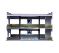 Almencla Vitrine Décorative pour Maquette de Voiture à L'échelle 1/64