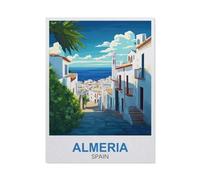 Almeria Spain，Jigsaw Puzzles for Adults 1000 Piece, Classic Puzzle Teens Boys Girls Puzzles Sturdy Tight Fitting Pieces,Letters on Back for Ideal Challenging and Gift（38x52cm）-FC33