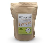 ALMICANNA: Bio KompostTee Flower pour la phase de floraison 0,5 kg - Booster microbien pour plantes et sols