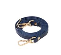 ALMLEU Bandouliere Pour Ssac Sangle de sac en cuir PU réglable 120cm Long for femmes, remplacement d'épaule for sacs à bandoulière, accessoires(Color 6,Gold buckle)