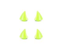 ALMLEU Décoration de Casque Corne 1/2 pièces Multicolore Casque De Moto Cornes du Diable Vélo Électrique Voiture Style Décoration Autocollants Pièces Longues Accessoires(Size 7)