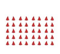 ALMLEU Décoration de Casque Corne 1-20 Paires de Casques Moto, modèles Masculins et féminins, Cornes du Diable, décoration, Ventouse for vélo électrique(Red-20pairs)