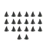 ALMLEU Décoration de Casque Corne 1-20 Paires de Casques Moto, modèles Masculins et féminins, Cornes du Diable, décoration, Ventouse for vélo électrique(Black-10pairs)