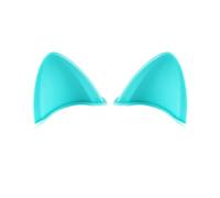 ALMLEU Décoration de Casque Corne 2 pièces coloré Casque de Moto Cornes du Diable décor Universel vélo Voiture Style décoration Autocollants(Color 6)