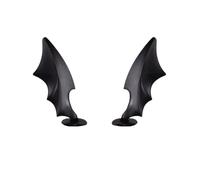 ALMLEU Décoration de Casque Corne Autocollants de Casque du Diable for Hommes, Cornes en Silicone for Moto, vélo électrique, décalcomanie décoration(Color 11)