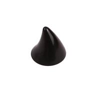 ALMLEU Décoration de Casque Corne Autocollants de Casque du Diable for Hommes, Cornes en Silicone for Moto, vélo électrique, décalcomanie décoration(1pc Black)