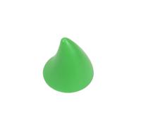 ALMLEU Décoration de Casque Corne Autocollants de Casque du Diable for Hommes, Cornes en Silicone for Moto, vélo électrique, décalcomanie décoration(1pc Green)