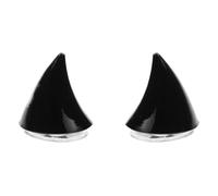 ALMLEU Décoration de Casque Corne Ventouse for Casque de Moto, décoration Unisexe, Cornes du Diable, Accessoire Transport