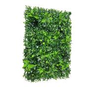 ALMLEU Faux Gazon Lot de 10 Panneaux végétaux artificiels en buis for créer Un écran Verdure Artificiel et préserver Votre intimité, idéal for l'intérieur l'extérieur