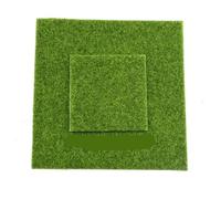 ALMLEU Faux Gazon Lot de 10 Tapis Gazon Artificiel Vert 15/30 cm, Imitation Mousse, for la décoration sols Maison et Mariage(30x30cm)