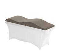 ALMLEU Matelas Extension de Cils Surmatelas en Mousse à mémoire de Forme for Salon beauté, incurvée, for Lifting des Jambes, Extension Cils, greffe(Grey,60 * 180cm)