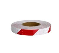 ALMLNLL Rouleau de Ruban adhésif d'avertissement Reflective Tape, Self Adhesive Fluorescent Reflector Warning Tape, Self-Adhesive Multicolor 1 inch x 32.8 Feet
