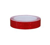 ALMLNLL Rouleau de Ruban adhésif d'avertissement Reflective Tape, Self Adhesive Fluorescent Reflector Warning Tape, Self-Adhesive Multicolor 1 inch x 32.8 Feet