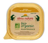 Almo Nature Daily Menu Bio Nourriture pour Chien, Poule, (32 x 100g)