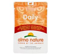 Almo Daily Sachet de Nourriture Humide pour Chat, Poulet et Canard, 70 g