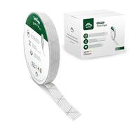 ALMO Lot de 6 rubans adhésifs de montage double face de 20 mm x 50 m pour freins à vapeur et pare-vapeur, forte adhérence avec film indéchirable, remplace les agrafeuses, montage hermétique facile et