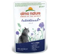 12x70g Almo Nature Holistic Digestive Help, poisson - Pâtée pour Chat