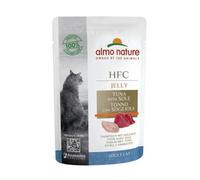ALMO NATURE-Aliment pour chat HFC en sachet Almo nature jelly avec thon et sole - 55 g
